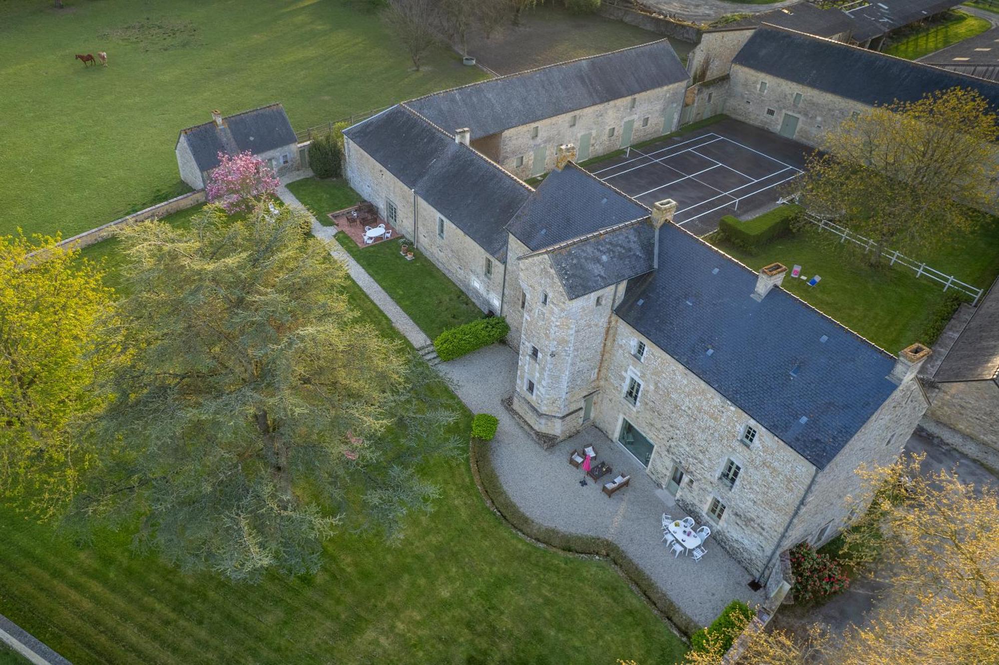 Chateau De Monceaux 5Mn De Bayeux Proche Mer Exterior photo